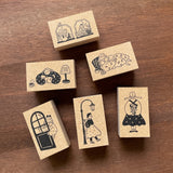 Stamp Marché Marle Illustration Stamp - Window Chatter