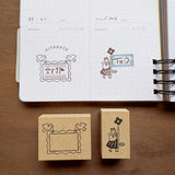 Stamp Marché Labetomo Stamp - Bird Frame