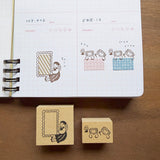 Stamp Marché Labetomo Stamp - Bear Blanket