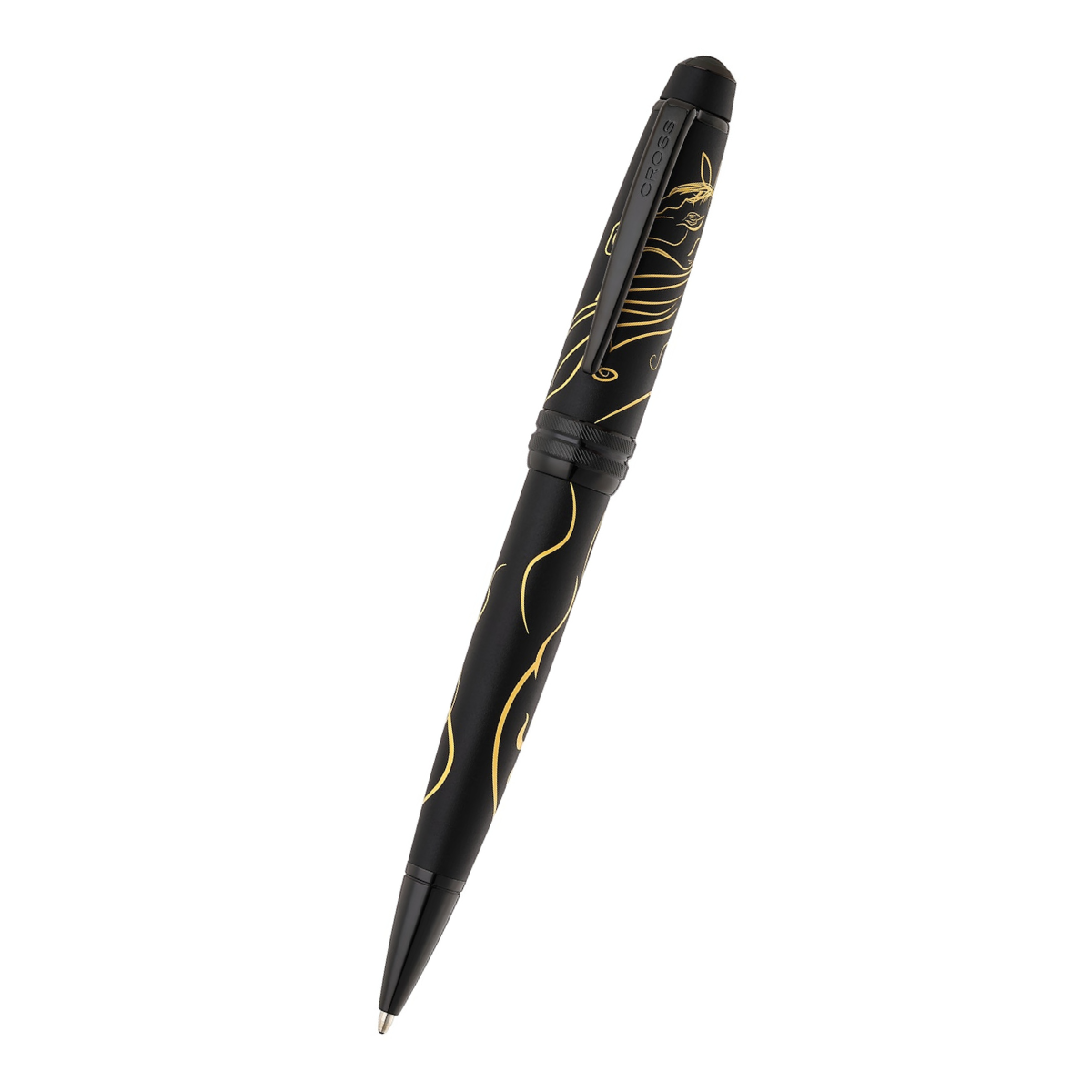 Cross Bailey Ballpoint Pen - Zodiac Year of the Horse Matte Black Lacquer