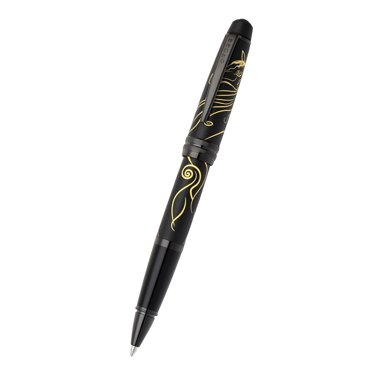 Cross Bailey Rollerball Pen - Zodiac Year of the Horse Matte Black Lacquer