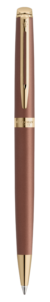 Waterman Hémisphère Understated Edit Ballpoint Pen - Metallic Copper Red