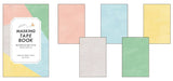 King Jim Decorative Paper Masking Tape Book - Postcard Size