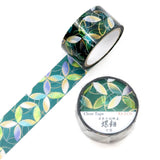 Kamiiso Clear Tape - Raden - Shippo (Gold & Silver Foil)