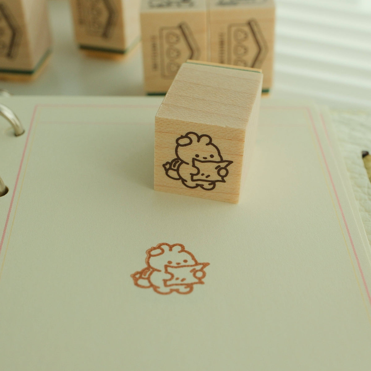 2jingis2jing Living Softly Rubber Stamp Vol. 1 (1.5cm)