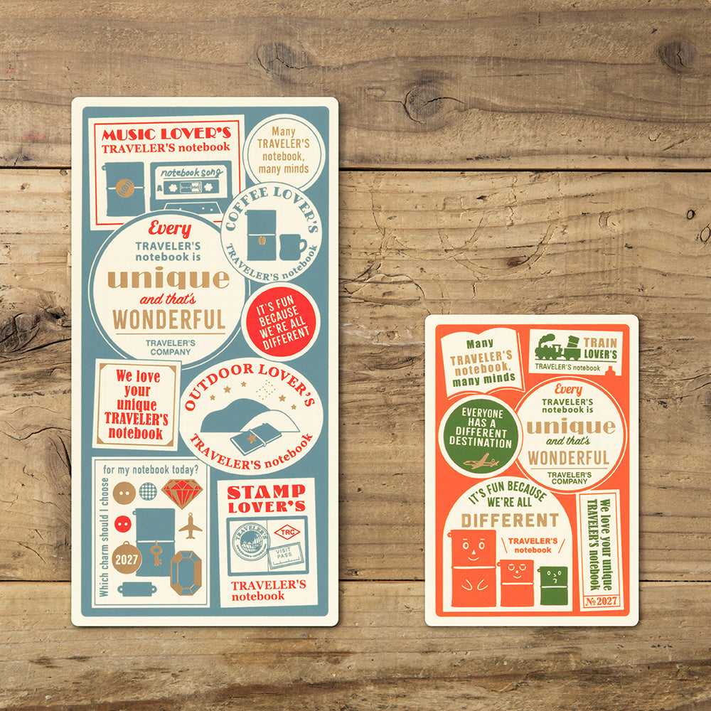 Traveler's 2027 Plastic Sheet - Passport Size