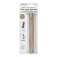 Midori Book Band Pen Case B6-A5 - Clear x Beige