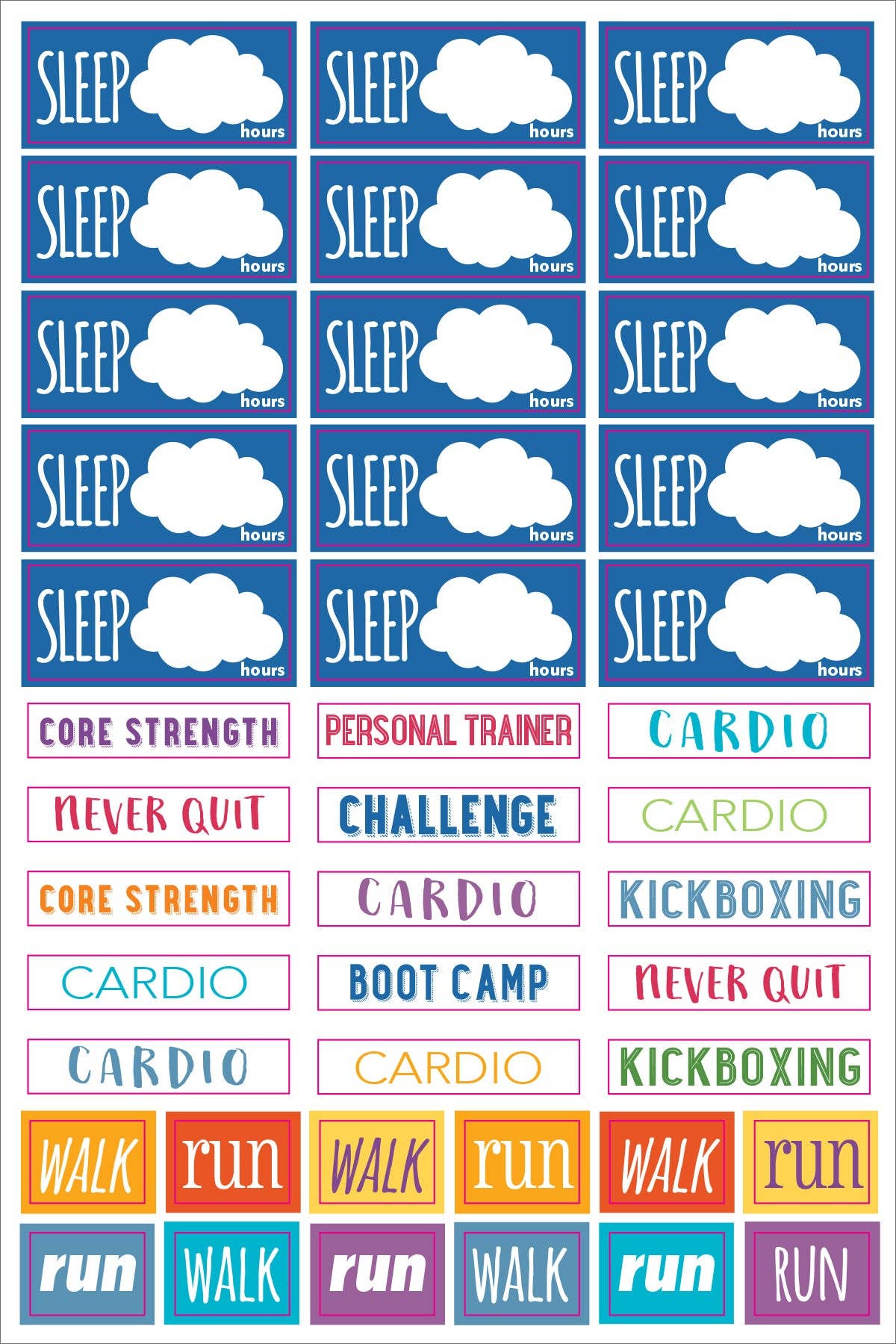 Planner Stickers Mega Pack