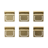 Traveler's Brass Index Clip