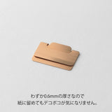 Midori Chiratto Index Clips - S
