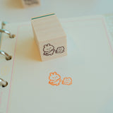 2jingis2jing Living Softly Rubber Stamp Vol. 2 (1.5cm)