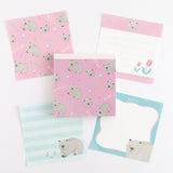 Green Flash Animal Department Store Memo Pad - Wombat