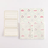 Green Flash Animal Department Store Letter Set - Axolotl