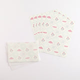 Green Flash Animal Department Store Letter Set - Axolotl