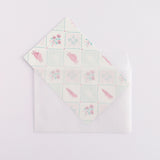 Green Flash Animal Department Store Letter Set - Axolotl
