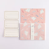Green Flash Animal Department Store Letter Set - Pallas's Cat