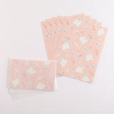 Green Flash Animal Department Store Letter Set - Pallas's Cat