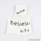 Hobonichi ONE PIECE magazine: Vivre Card & Treasure Tab Letterpress Printed Card