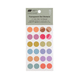 Hobonichi Transparent Dot Stickers (15mm) - TSUKI no IRO: