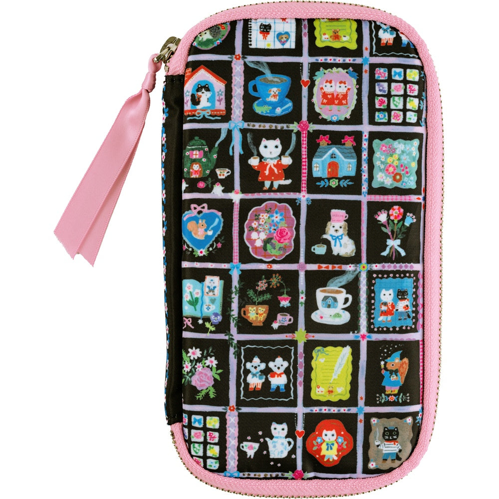 Hobonichi Small Drawer Pouch - Yumi Kitagishi: My Coffee