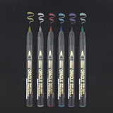 Marvy Uchida Opaque Brush Markers - Metallic