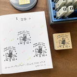 Stamp Marché Marle Message Stamp - Hope You Have a Wonderful Day!