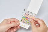 KITTA Portable Washi Decorative Tape - Collage - Watercolor
