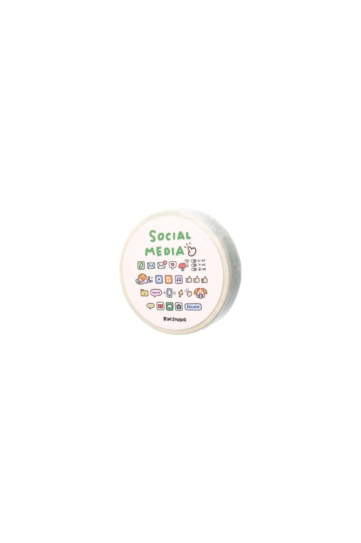 RiN! Studio Social Media Mini Washi Tape