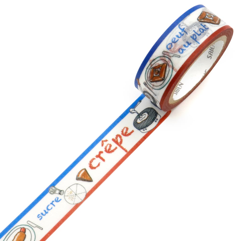 Kamiiso Washi Tape - Kimiko Iguchi - Crepes