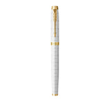 Parker IM Premium Rollerball Pen - Pearl Lacquer & Gold Trim