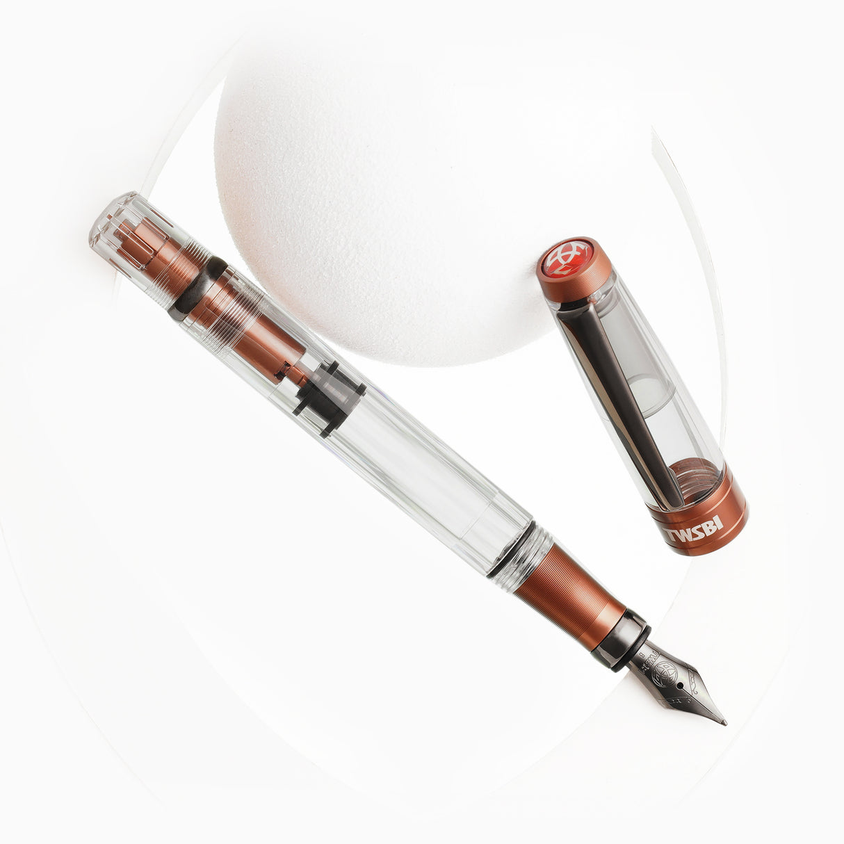 TWSBI Diamond 580ALR Fountain Pen - Affogato w/ Onyx