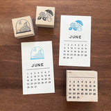 Stamp Marché Seasonal Illustration Stamp - June - Marle Teru Teru Bozu