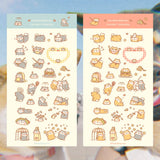 2jingis2jing Shiba Doodoo & Bobo Sticker Sheet