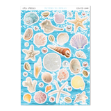 Letters to Apollo - Sea Shells Sticker Sheet