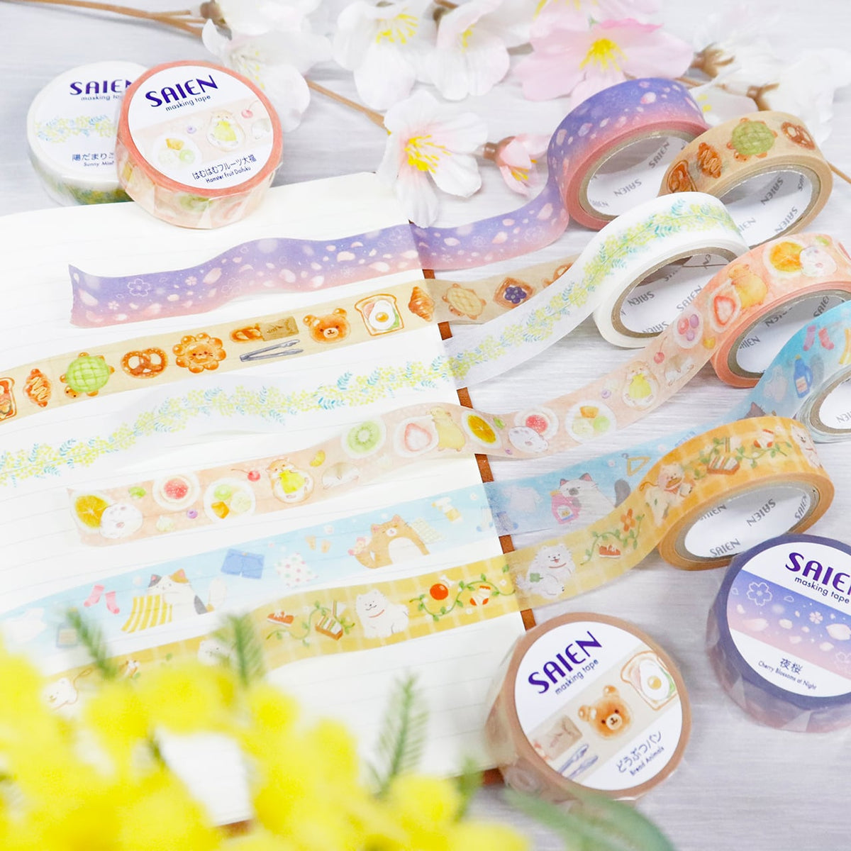 Kamiiso Washi Tape - Dog Walk