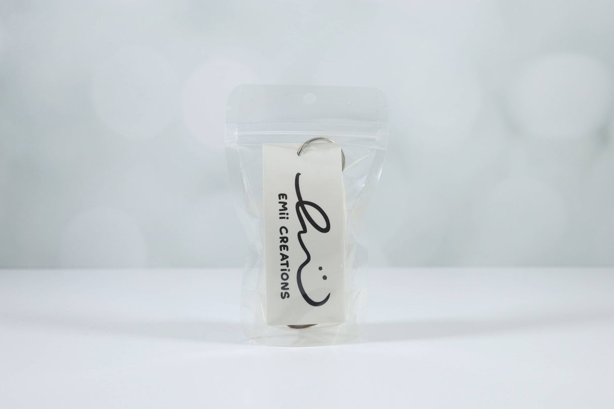 Emii Creations Tiny Boba Keychain