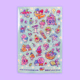Magic Mushrooms Vinyl Sticker Sheet