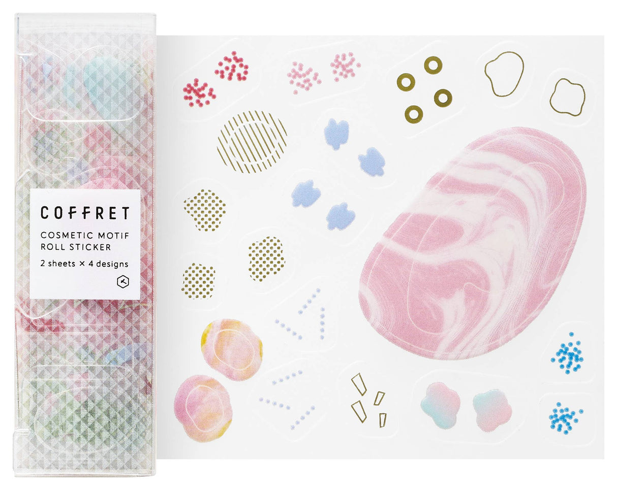 COFFRET ROLL Decoration Sticker