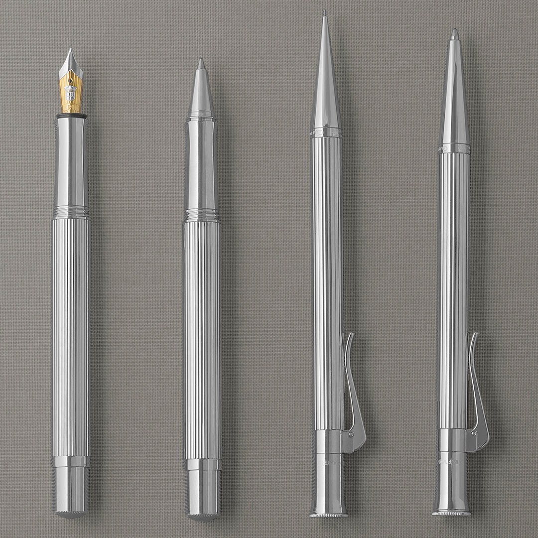 Graf von Faber-Castell Classic Platinum Plated Ballpoint Pen