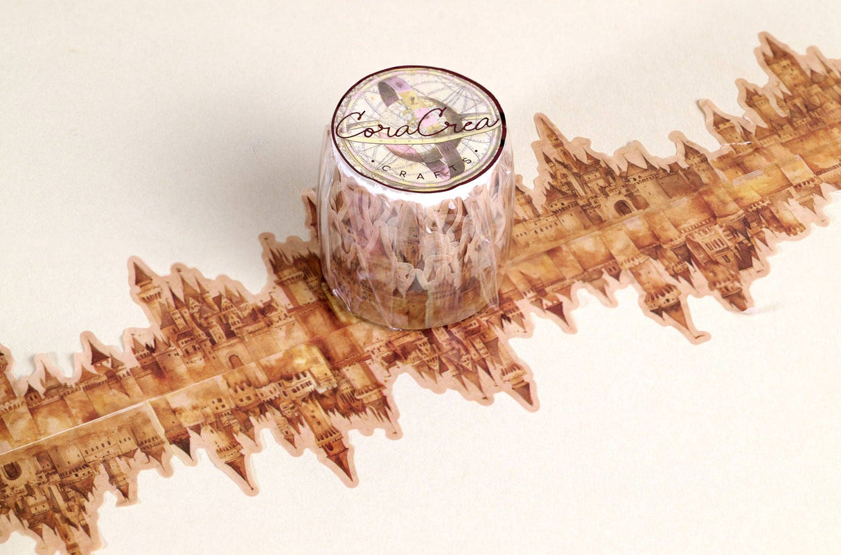 CoraCreaCrafts Castles Cutout Tape