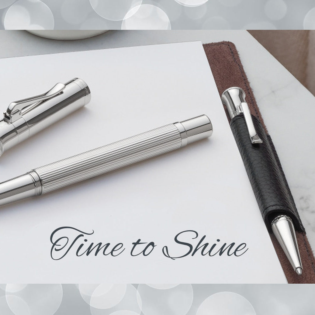 Graf von Faber-Castell Classic Platinum Plated Ballpoint Pen