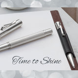 Graf von Faber-Castell Classic Platinum Plated Ballpoint Pen
