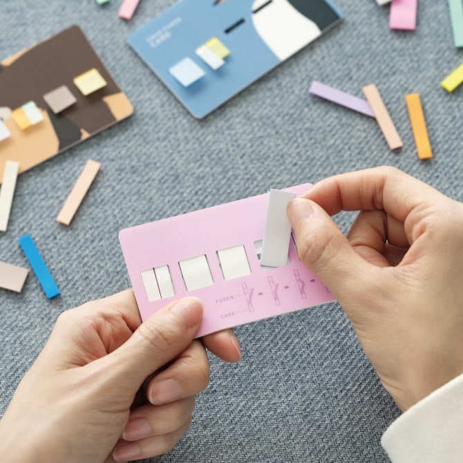 Kanmido Coco Fusen Card Animal Sticky Notes (Limited Edition)