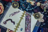 CoraCreaCrafts Alice Metal Clips (Set of 2)
