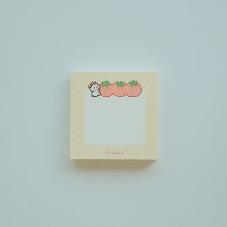 2jingis2jing Fruity Bunnie Mini Memo