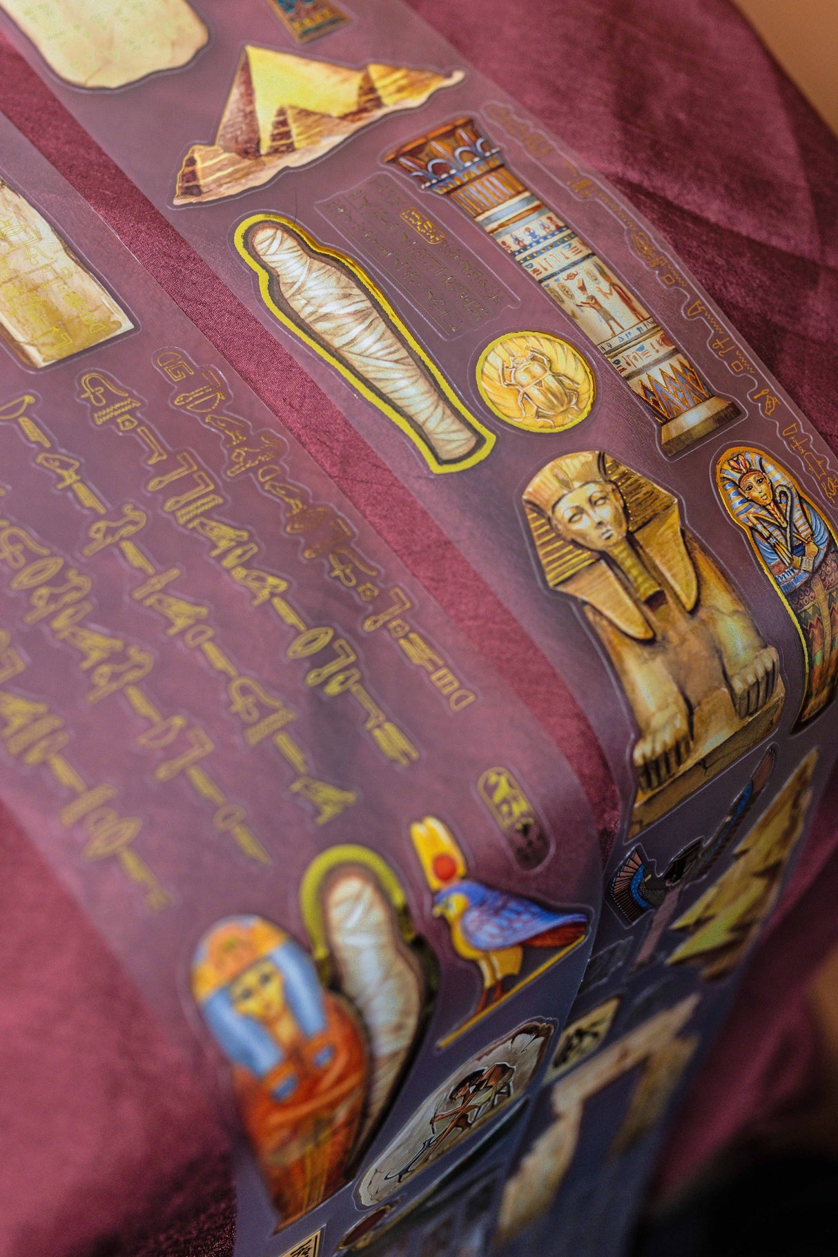 CoraCreaCrafts Ancient Egypt Transparent Tape