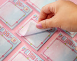 Unicorn Eclipse Mini Mart Sticky Notes