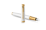 Parker IM Premium Fountain Pen - Pearl Lacquer & Gold Trim