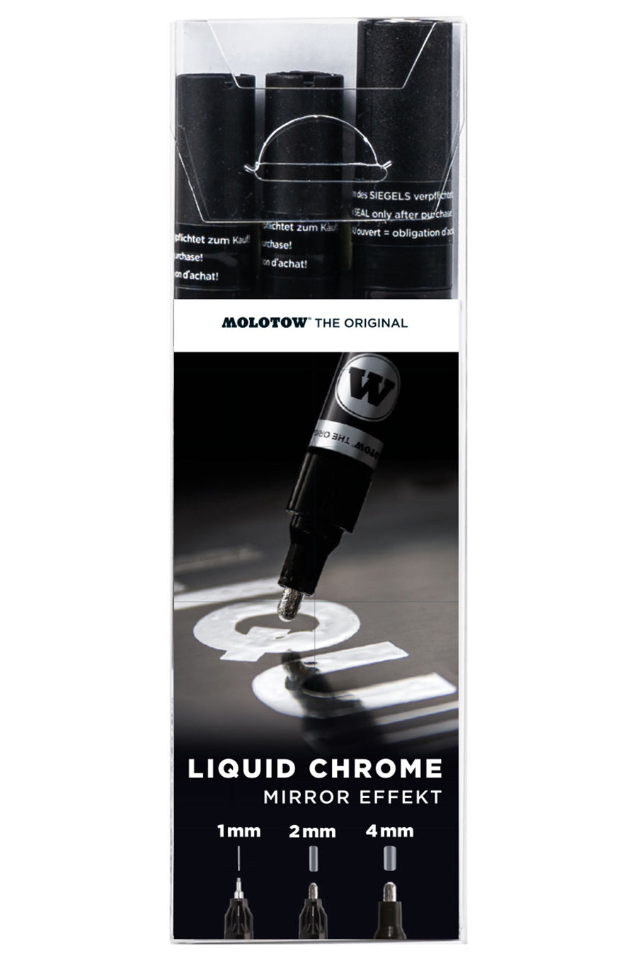 Molotow Liquid Chrome Marker Set (3pcs)