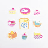 Papier Platz Kazu Miyashita Flake Stickers - Sweets Time